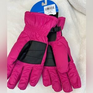 Columbia Fuchsia Gloves with Black Strap
